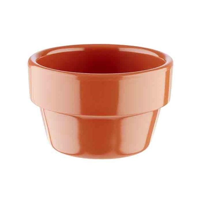 RAMEQUIM MELAMINA 40ML 3,5CM TERRACOTA FLOWER POT APS