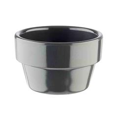 RAMEQUIM MELAMINA 40ML 6CM CINZA FLOWER POT    