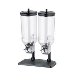 DISPENSER CEREAIS DUPLO PLÁSTICO/INOX 9L 34,5X21,5CM FRESH  &  EASY  