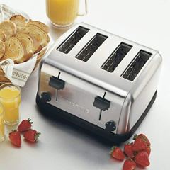 TORRADEIRA PROFISSIONAL INOX 35,5X32CM 4 FATIAS 220V