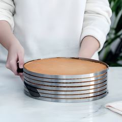 KIT CORTADOR BOLO 3 PEÇAS INOX     