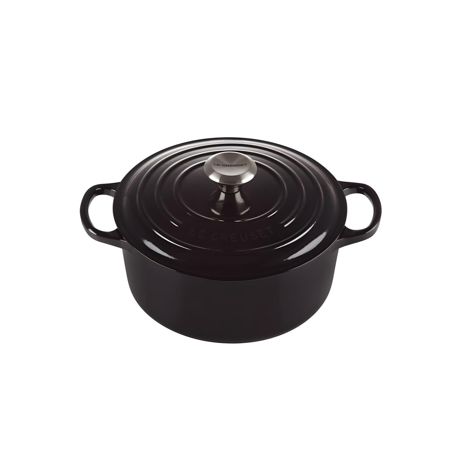CAÇAROLA FERRO FUNDIDO ESMALTADO 4,2L 24CM BLACK ONYX SIGNATURE