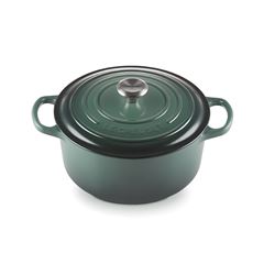 CAÇAROLA FERRO FUNDIDO ESMALTADO 5,3L 26CM ALCACHOFRA SIGNATURE   
