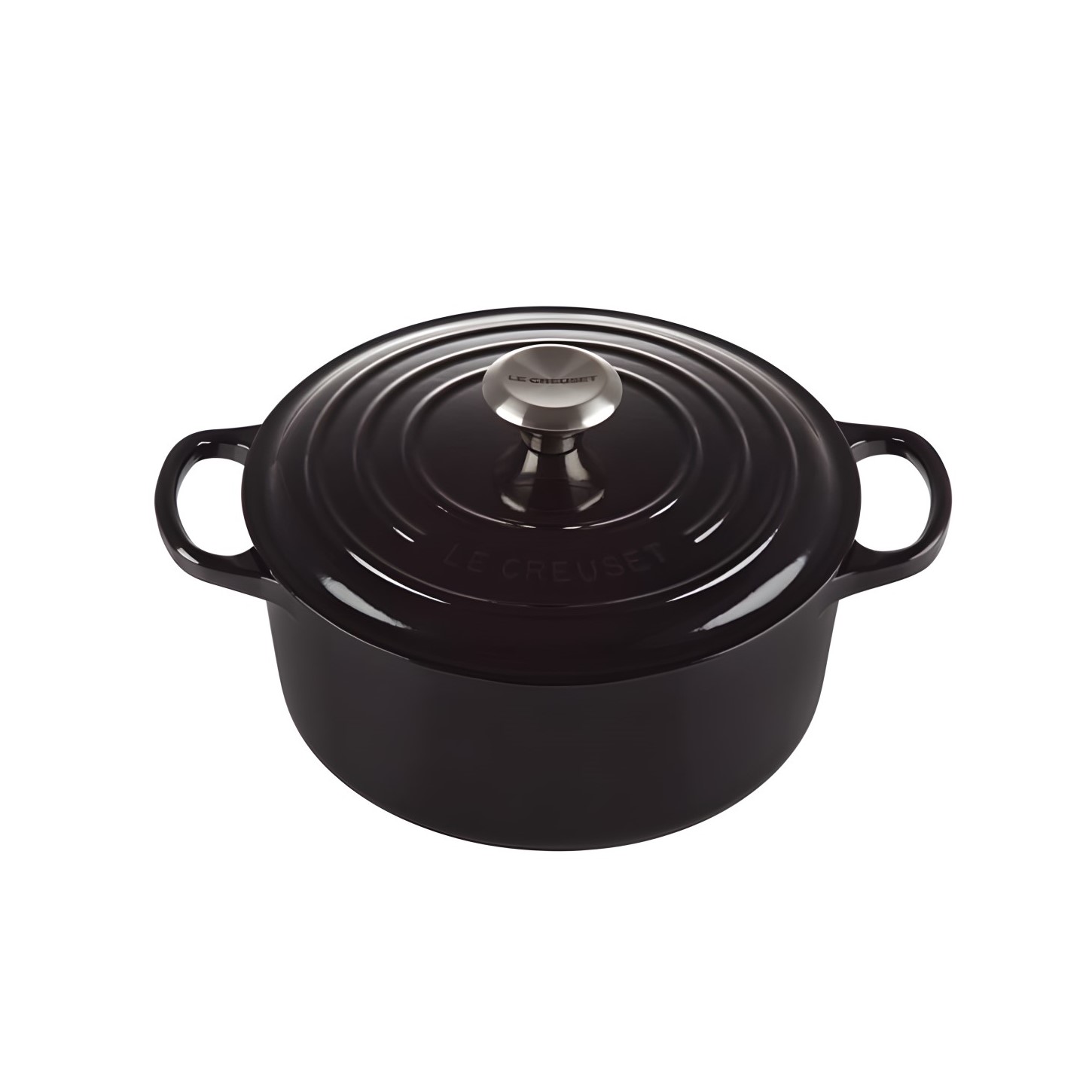CAÇAROLA FERRO FUNDIDO ESMALTADO 5,3L 27CM BLACK ONYX SIGNATURE  
