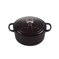 CAÇAROLA FERRO FUNDIDO ESMALTADO 5,3L 27CM BLACK ONYX SIGNATURE  