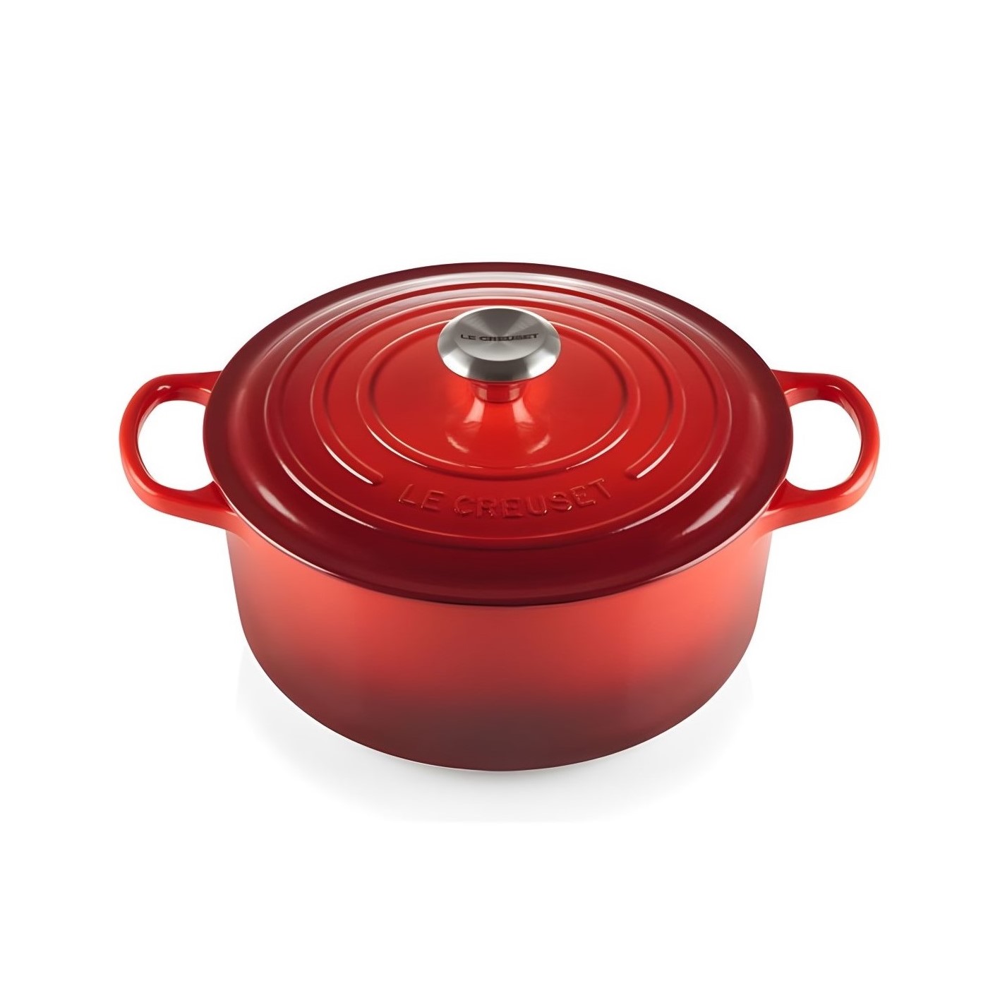 CAÇAROLA FERRO FUNDIDO ESMALTADO 5,3L 26CM VERMELHO SIGNATURE   