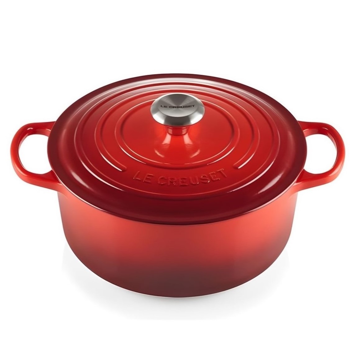 CAÇAROLA FERRO FUNDIDO ESMALTADO 12L 35CM VERMELHO SIGNATURE   