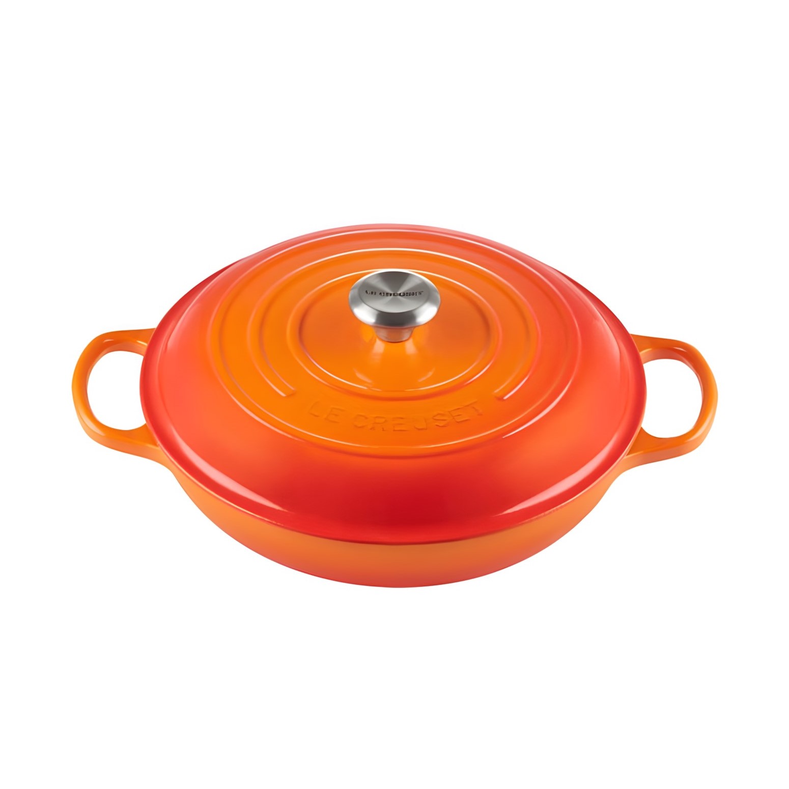 CAÇAROLA BUFFET FERRO FUNDIDO ESMALTADO 2,2L 26CM LARANJA SIGNATURE
