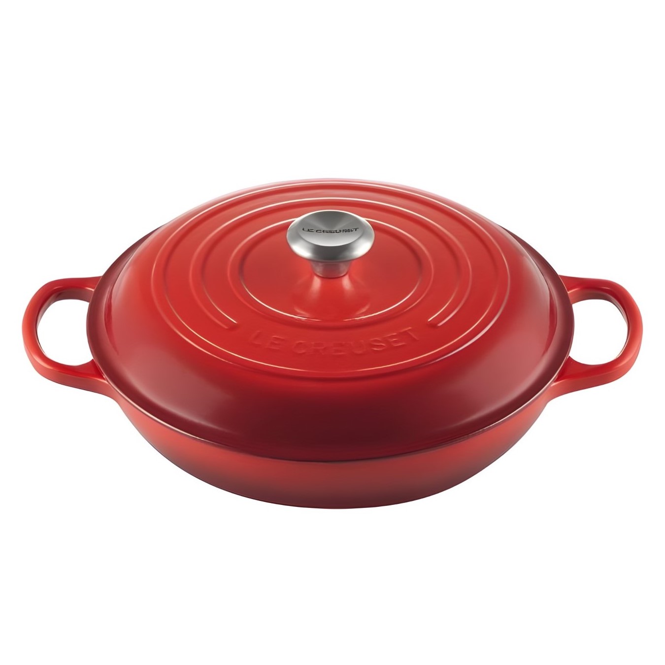 CAÇAROLA BUFFET FERRO FUNDIDO ESMALTADA 3,5L 30CM VERMELHO SIGNATURE LE