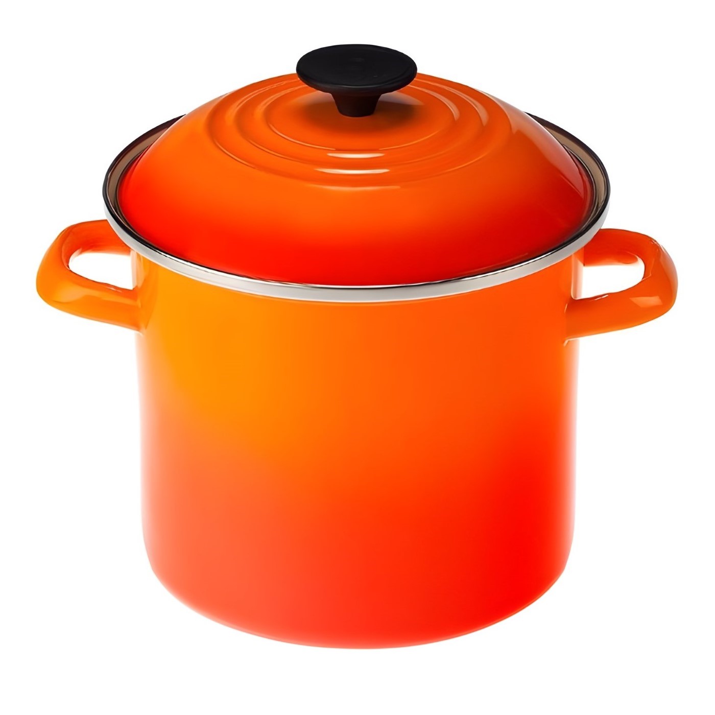 CALDEIRÃO AÇO ESMALTADO 11,4L 26CM LARANJA LE CREUSET   