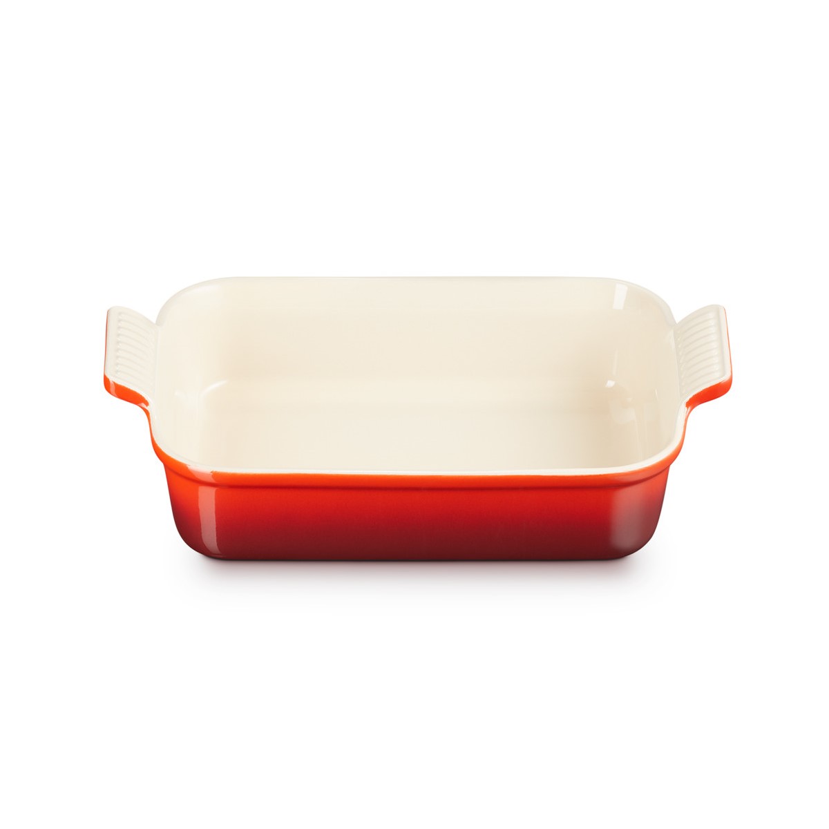 TRAVESSA RETANGULAR STONEWARE 1,3L 7CM VERMELHO HERITAGE    