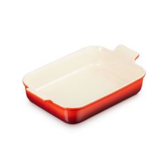 MINI TRAVESSA RETANGULAR STONEWARE 600ML 6CM VERMELHO HERITAGE