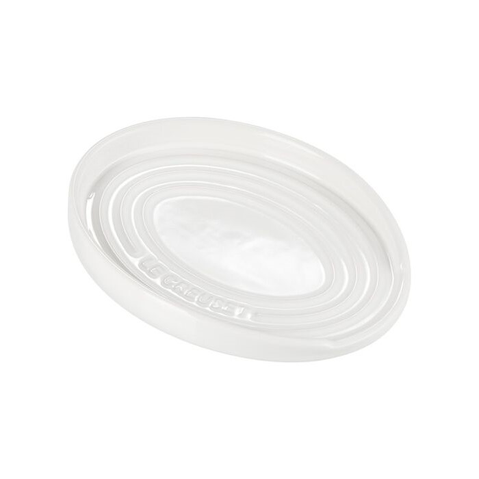 DESCANSO TALHER STONEWARE 16X12CM BRANCO LE CREUSET    