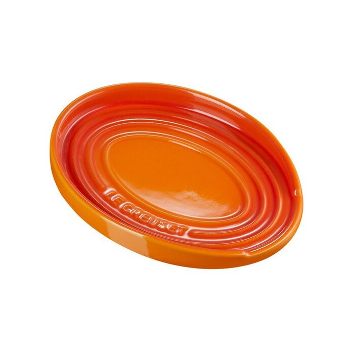 DESCANSO TALHER STONEWARE 16X12CM LARANJA LE CREUSET    