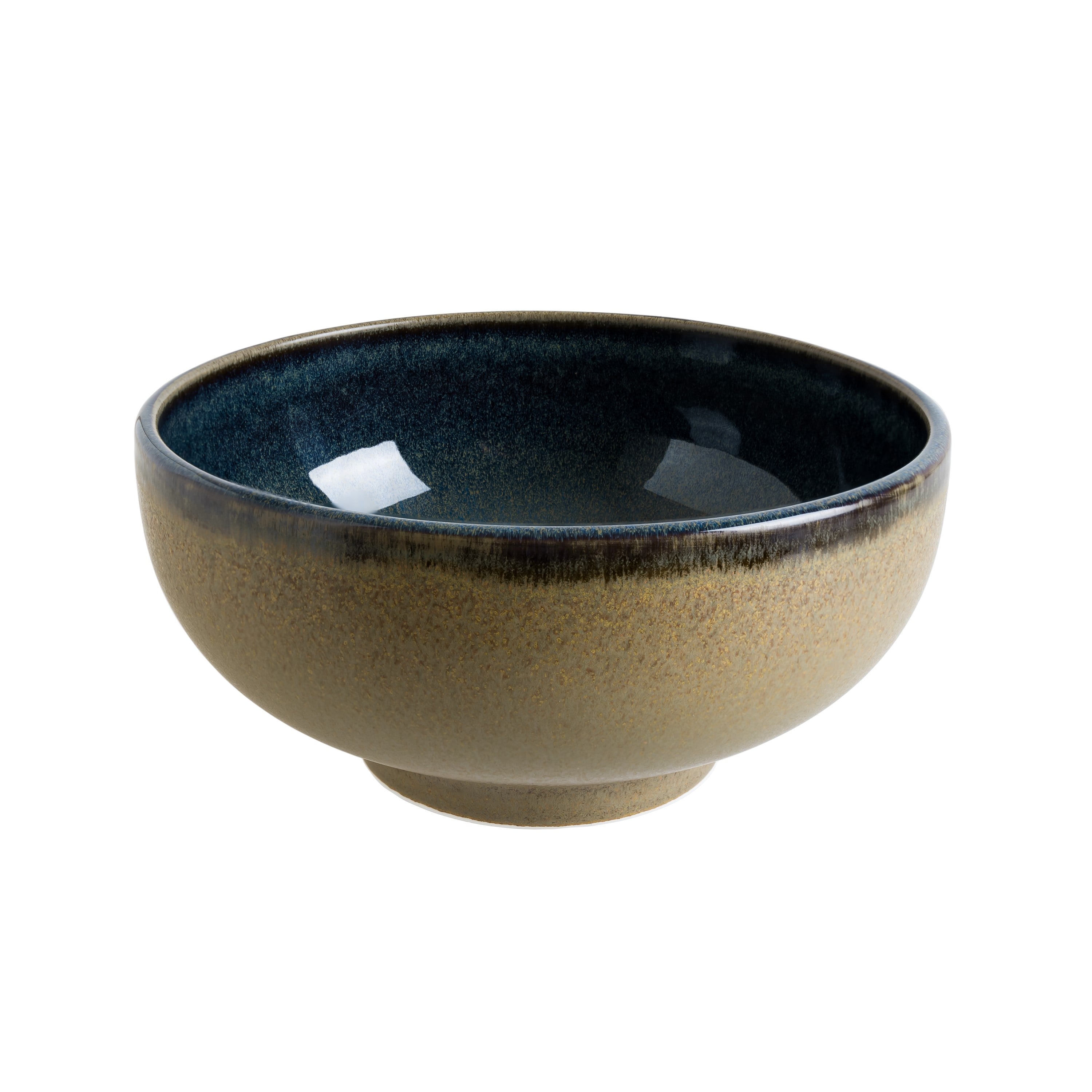 BOWL PÉ PORCELANA 984ML 17CM MOSS SPHERE OCEAN BONNA