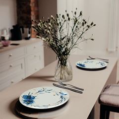 APARELHO JANTAR PORCELANA 20 PEÇAS ANA FLOR    