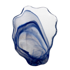 TRAVESSA ASSIMÉTRICA DE VIDRO 29X19CM MYTILUS     