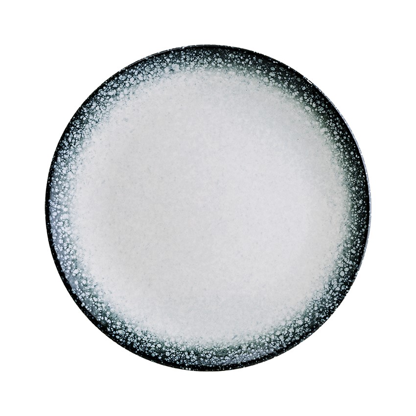 PRATO MESA PORCELANA 27CM CALLIS BLACK GARANTIA BONNA