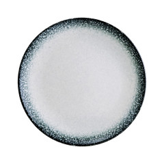 PRATO MESA PORCELANA 27CM CALLIS BLACK GARANTIA BONNA