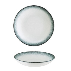 PRATO FUNDO MULTIUSO PORCELANA 23CM CALLIS BLACK GARANTIA BONNA