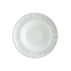 PRATO FUNDO MULTIUSO PORCELANA 24CM GOURMET IRIS VERDE BONNA  