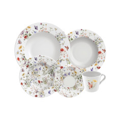 APARELHO JANTAR PORCELANA 20 PEÇAS ANA CLARA    