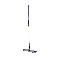 LITE SPRAY MOP SUPORTE PLANO VELCRO GLOBO CINZA/ACIONADOR COLOR AZUL 
