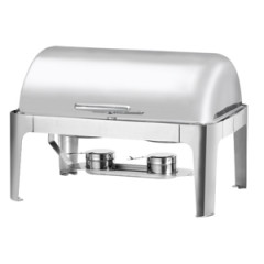 RECHAUD INOX GN1/1 TAMPA 180º 64,5X47,5CM H43,5CM ECONÔMICO -SEMINOVO