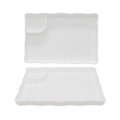 PRATO SUSHI DIVISORIA SHOYU MELAMINA 21X14,5CM     