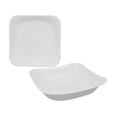 SALADEIRA MELAMINA 33,5X33,5CM ECONÔMICA       
