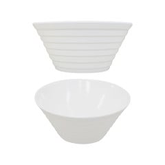 SALADEIRA CÔNICA ONDULADO MELAMINA 19,5CM      
