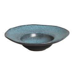 PRATO FUNDO MASSA STONEWARE 28CM ORGÂNICO NIGHT SKY PORTO BRASIL