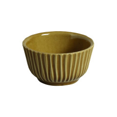 RAMEQUIM STONEWARE 180ML 9CM LINHAS ÂMBAR     