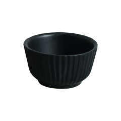 RAMEQUIM STONEWARE 180ML 5CM LINHA PRETO MATTE    