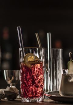 COPO LONG DRINK CRYSTAL GLASS 365ML 15CM SHOW   