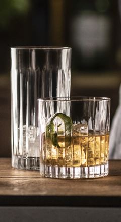 COPO WHISKY CRYSTAL GLASS 360ML 8,5CM STAGE    