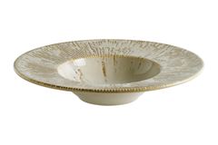 PRATO FUNDO MASSA PORCELANA 28CM BANQUET SAND SNELL BONNA COM 