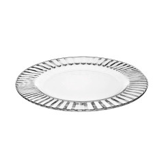 PRATO MESA VIDRO 28CM DIVA      