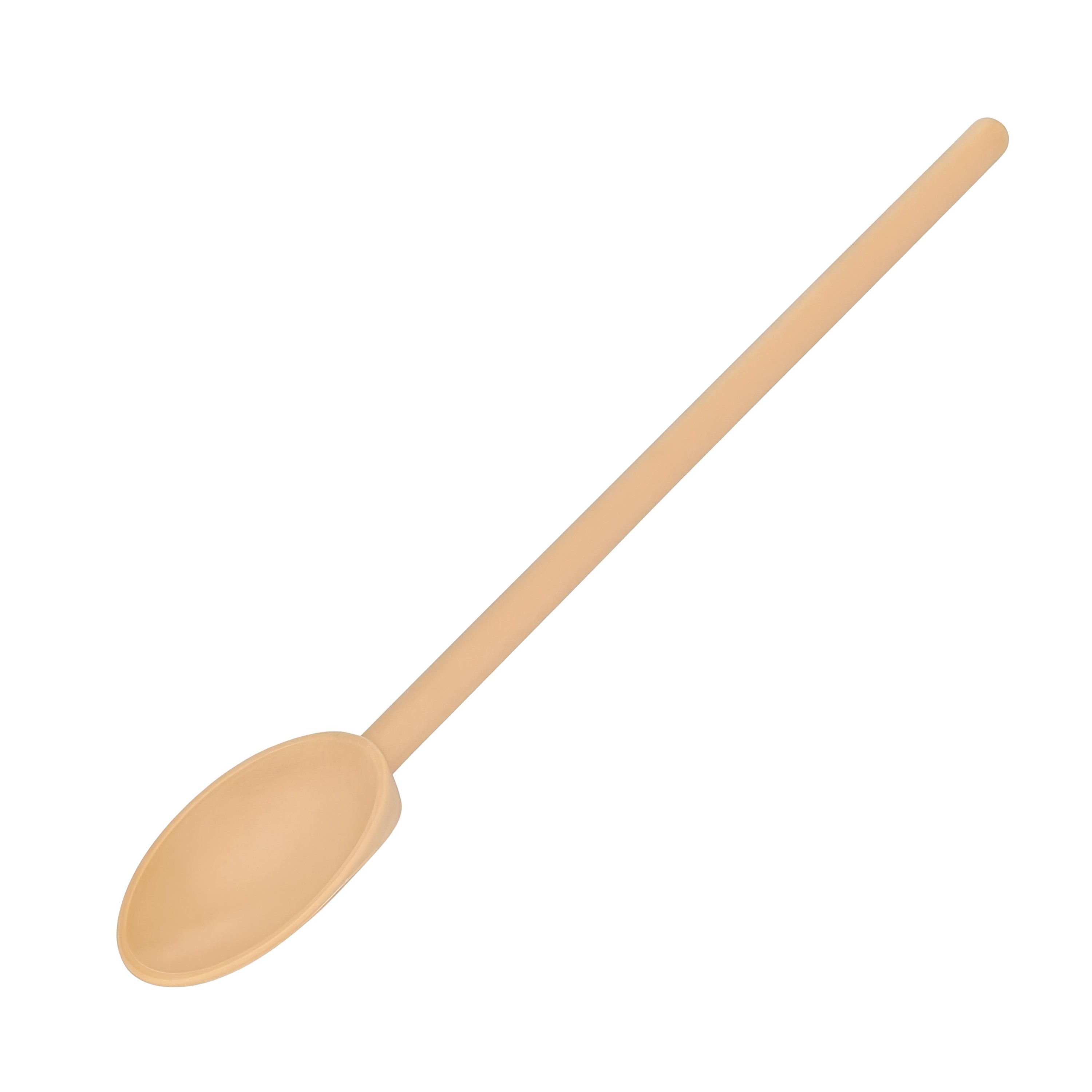 COLHER PLÁSTICA EXOGLASS 38CM BEGE MATFER     