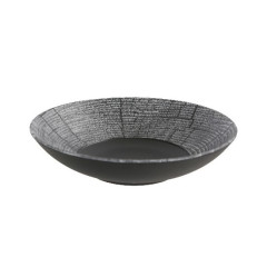 BOWL MELAMINA 1L 24CM VINTAGE WOOD     