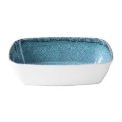 TRAVESSA FUNDA MELAMINA GN 1/4 26,5X16,2CM BLUE MALACHITE