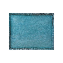TRAVESSA MELAMINA GN 1/2 32,5X26,5CM BLUE MALACHITE