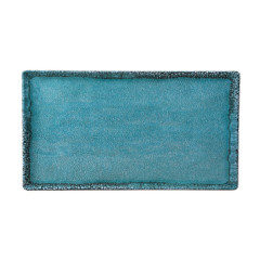 TRAVESSA MELAMINA GN 1/3 32,5X17,6CM BLUE MALACHITE