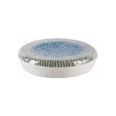PRATO ALTO MELAMINA 18CM ZEBRA      