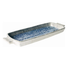 TRAVESSA ALÇA MELAMINA 35X14CM ZEBRA      