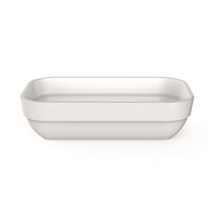 TRAVESSA RETANGULAR VIDRO TEMPERADO OPAL 460ML 3CM CAREWARE   