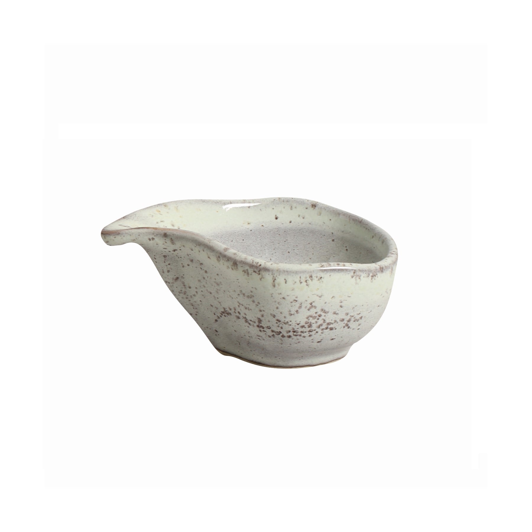 MOLHEIRA OVAL STONEWARE 40ML 7X6CM PISTACHE ORGÂNICO PORTO BRASIL