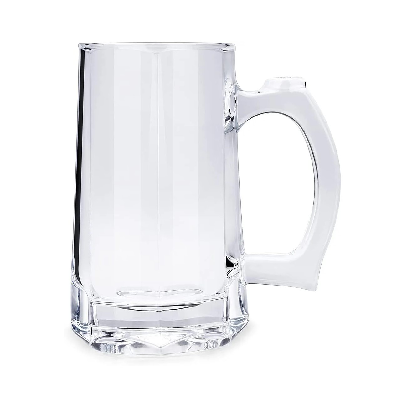CANECA CHOP ZERO GRAU VIDRO 300ML 14CM PAVILION   