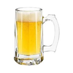 CANECA CHOP ZERO GRAU VIDRO 300ML 14CM PAVILION   