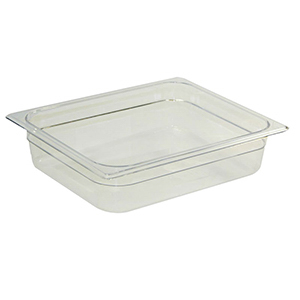 CUBA GN 1/2 POLICARBONATO 32,5X26,5CM 3,8L RUBBERMAID